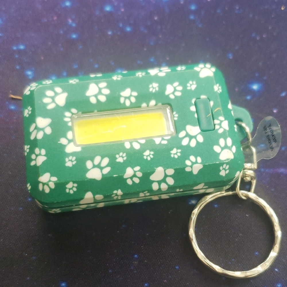 COB LED  Animal Print Keychain NWOT